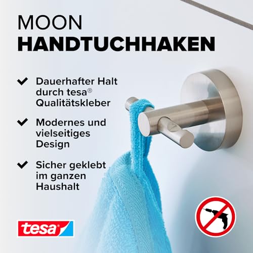 Tesa Moon Garderobenhaken/Handtuchhaken - 2