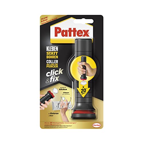 Pattex Kleben statt Bohren Click & Fix, Montagekleber Stempel